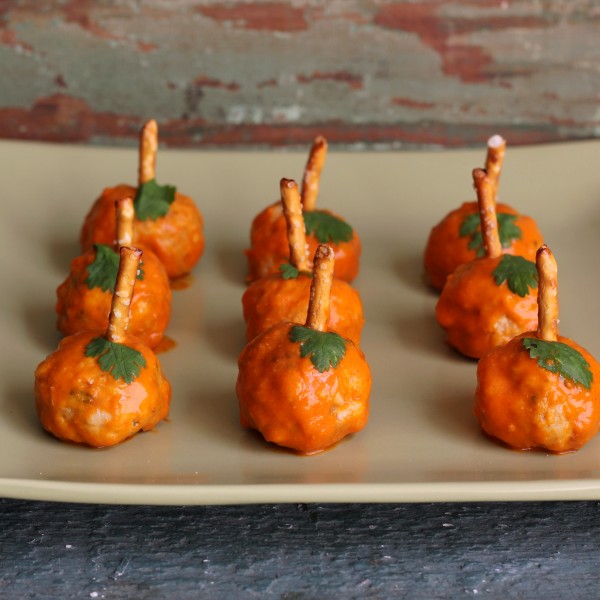 Buffalo Turkey Meatballs